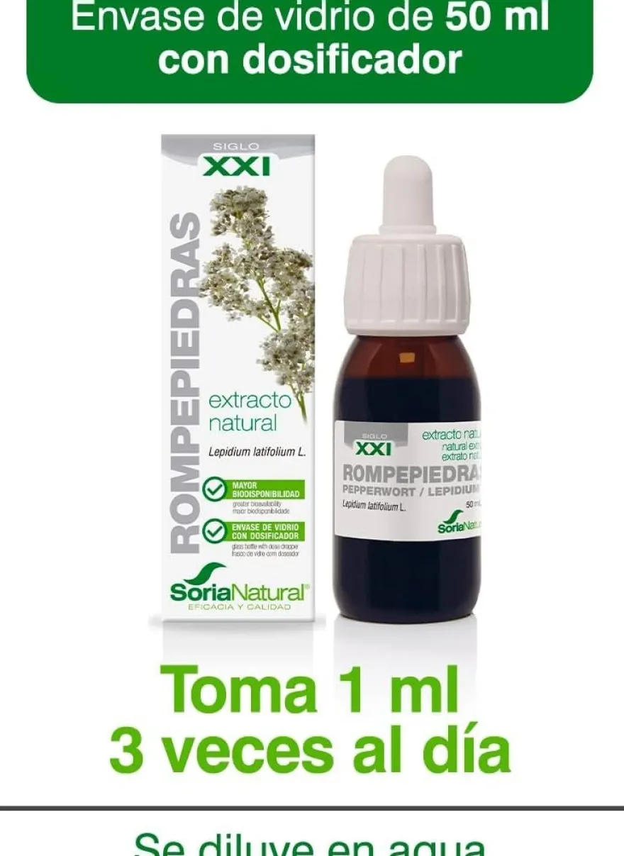 Soria Natural Extracto Rompepiedras S. XXI 50 ml