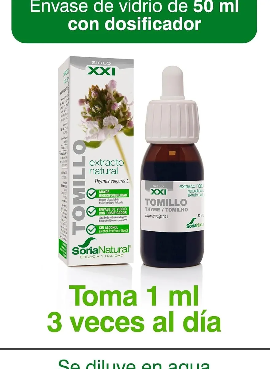 Soria Natural Extracto Tomillo S. XXI 50 ml
