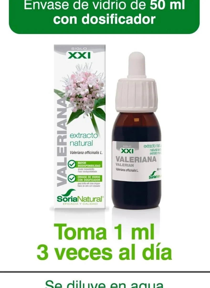 Soria Natural Extracto Valeriana S. XXI 50 ml