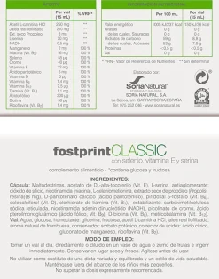 Soria Natural Fost Print Classic 20 Viales