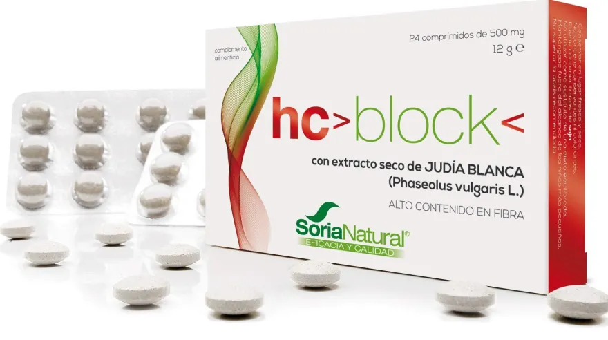 Soria Natural Hc Block 500 Mg x 24 Comprimidos