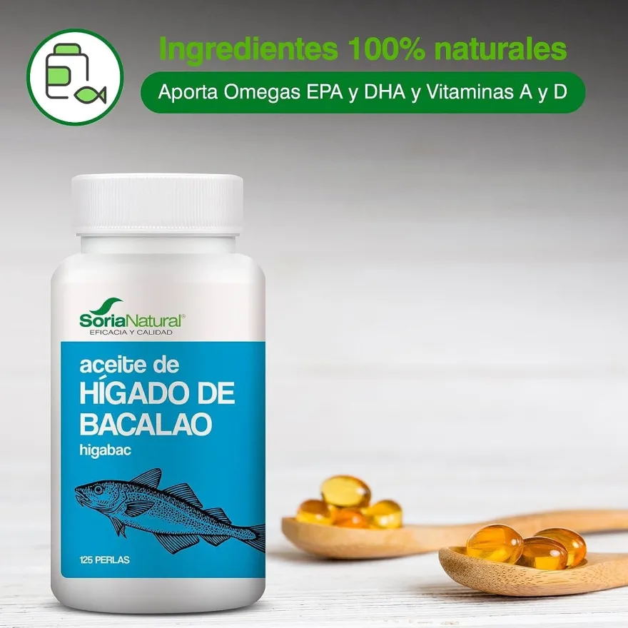 Soria Natural Higabac 400 Mg 125 Perlas