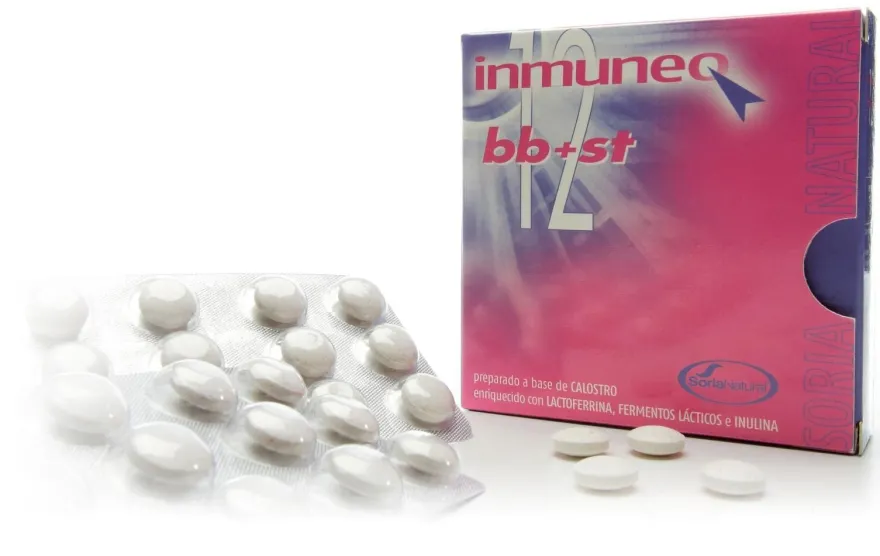Soria Natural Inmuneo 12Bb 600 mg 48 Compridos