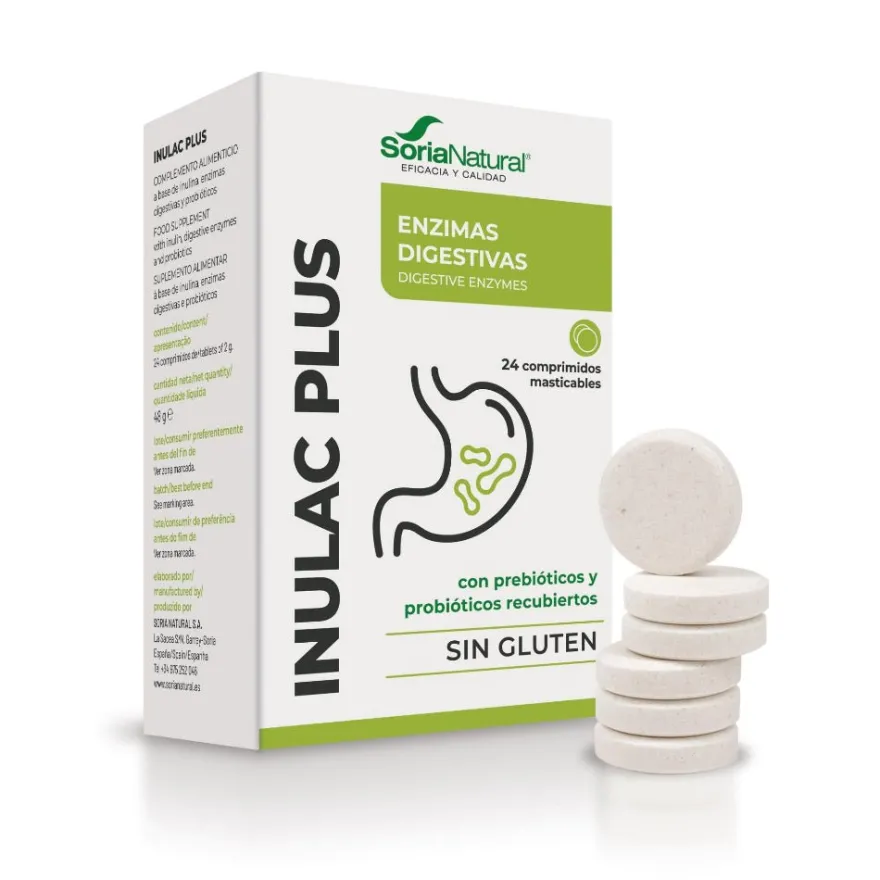 Soria Natural Inulac Plus 30 Tabletas