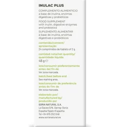Soria Natural Inulac Plus 30 Tabletas
