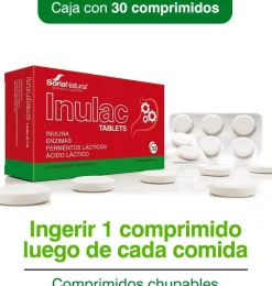Soria Natural Inulac Tabletas 30 Tabletas