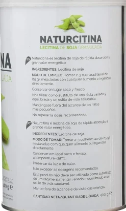Soria Natural Lecitina de Soja 400 g