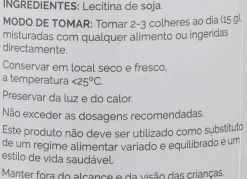 Soria Natural Lecitina de Soja 400 g