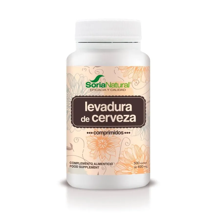 Soria Natural Levadura Cerveza 500 Comprimidos
