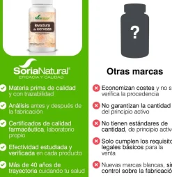 Soria Natural Levadura Cerveza 500 Comprimidos