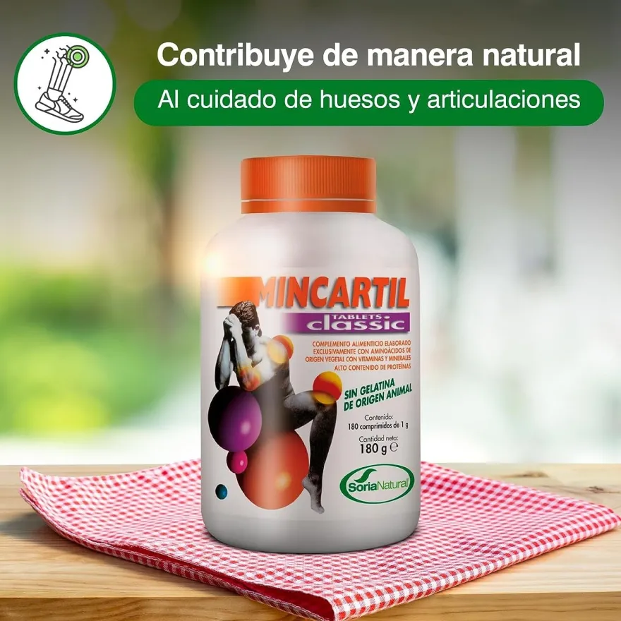 Soria Natural Mincartil Clasic 180 Comprimidos