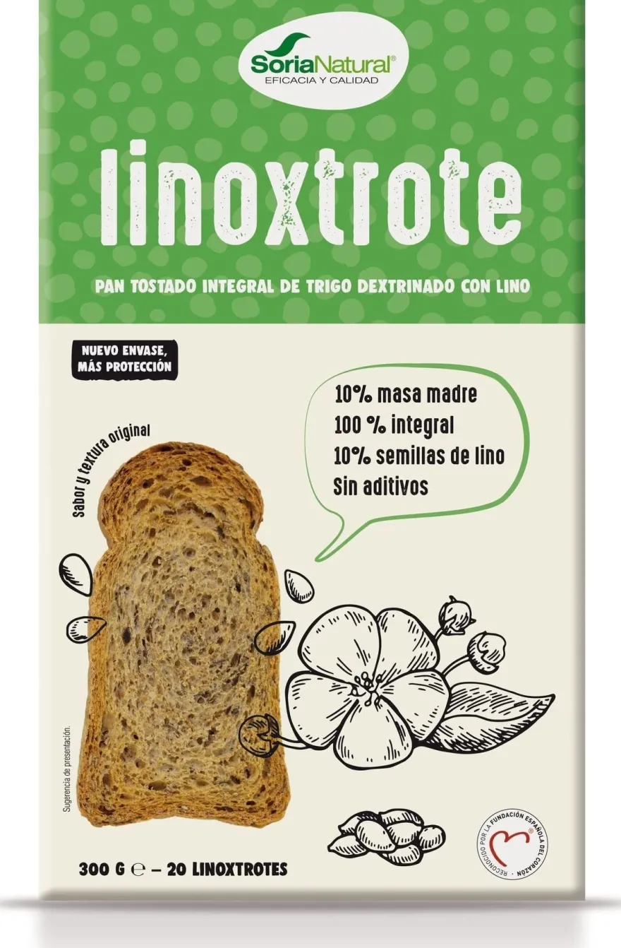 Soria Natural Pan Linoxtrote 300 Gr