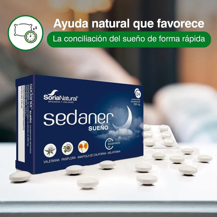 Soria Natural Sedaner Sueño 24 Cápsulas
