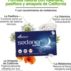 Soria Natural Sedaner Sueño 24 Cápsulas