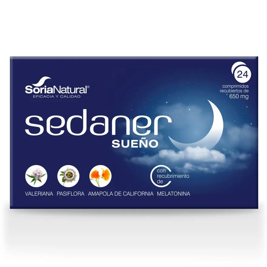 Soria Natural Sedaner Sueño 24 Cápsulas