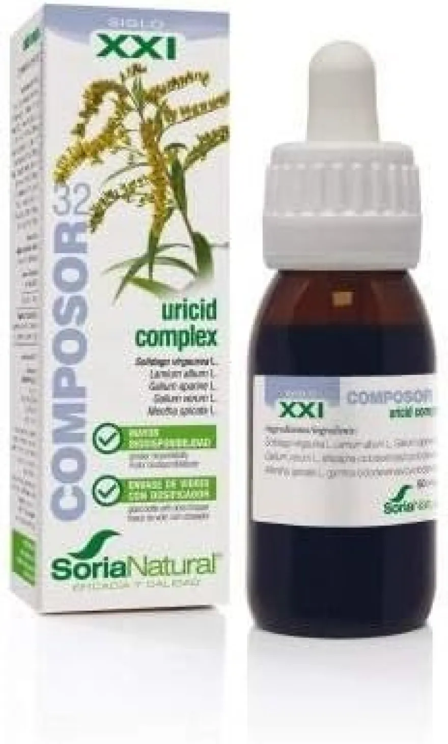 Soria Natural SXXI Composor 32 Uricid Complex 30ml