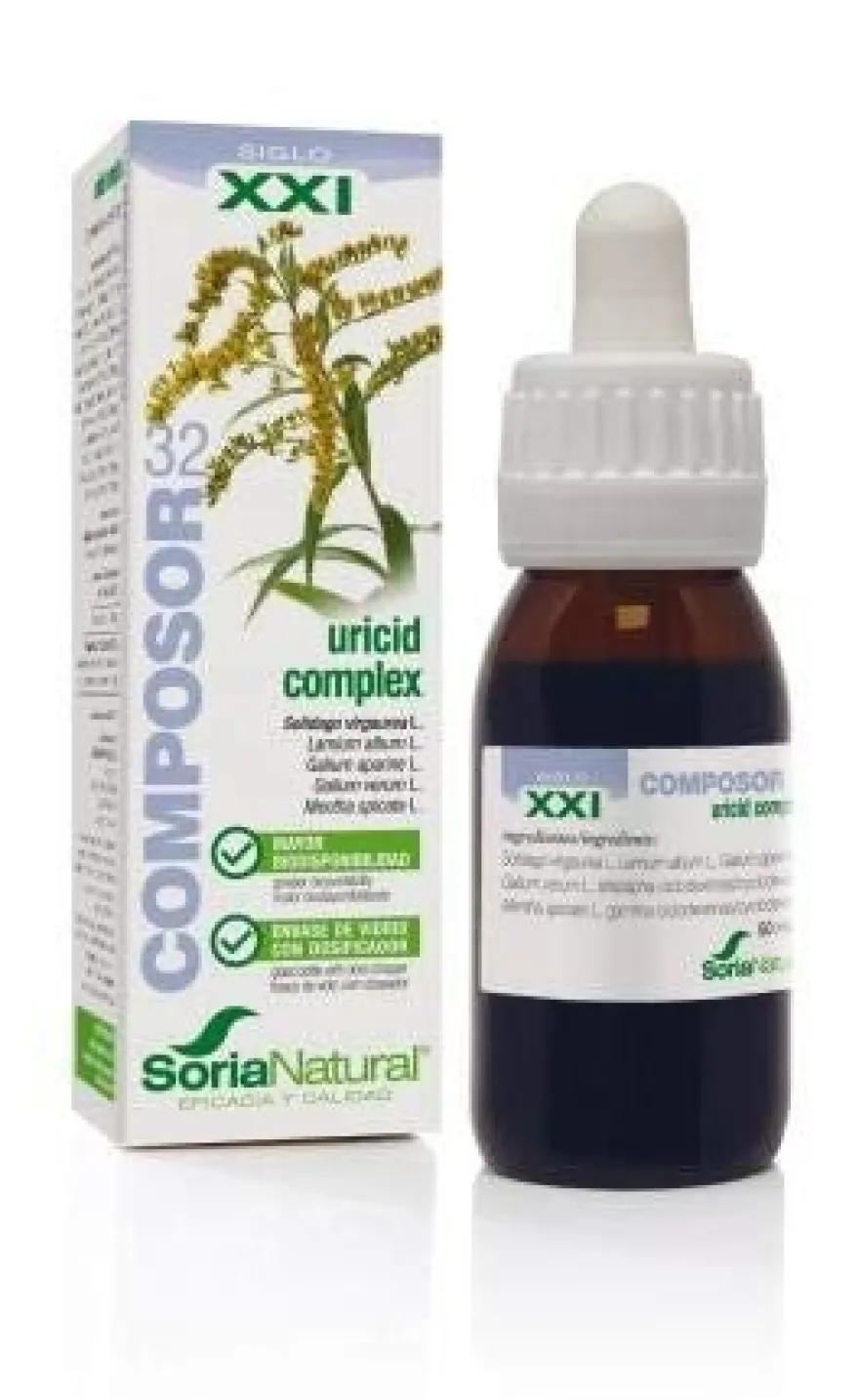Soria Natural SXXI Composor 32 Uricid Complex 30ml