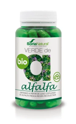 Soria Natural Verde Alfalfa 80 Cápsulas