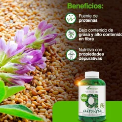 Soria Natural Verde Alfalfa 630 Mg 240 Cápsulas