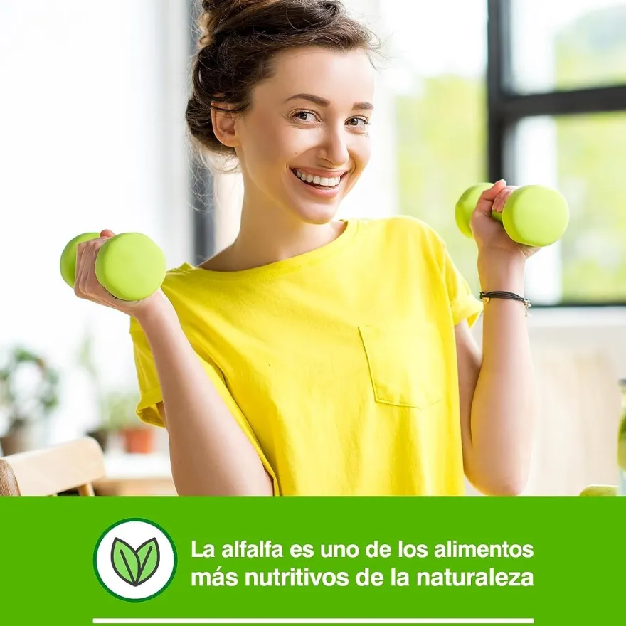 Soria Natural Verde Alfalfa 630 Mg 240 Cápsulas