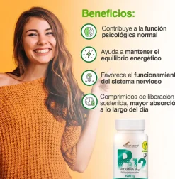 Soria Natural Vitamina B12 250 mg 200 Comprimidos
