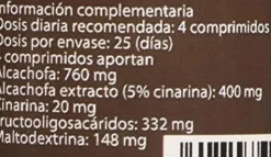 Sotya Beslan Alcachofa 100 Comp 500 Mg