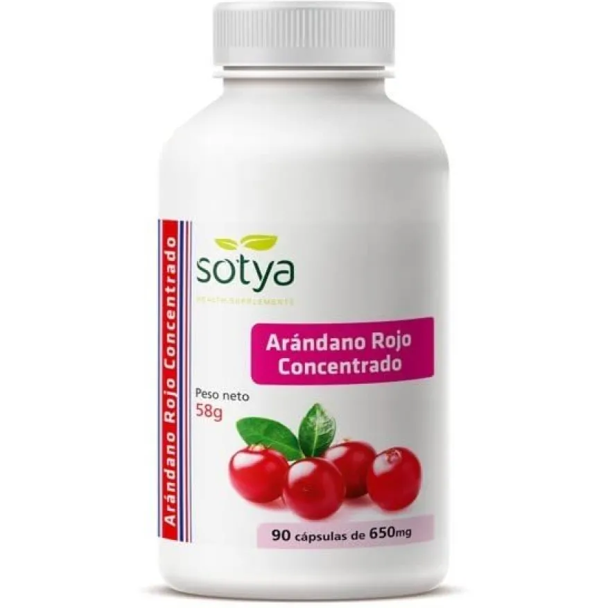 Sotya Beslan Arandano Rojo 650 Mg 90 Cápsulas