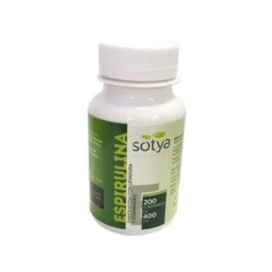 Sotya Beslan Espirulina 400 mg 200 Comprimidos