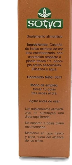 Sotya Beslan Extracto Castaño De Indias 50 ml