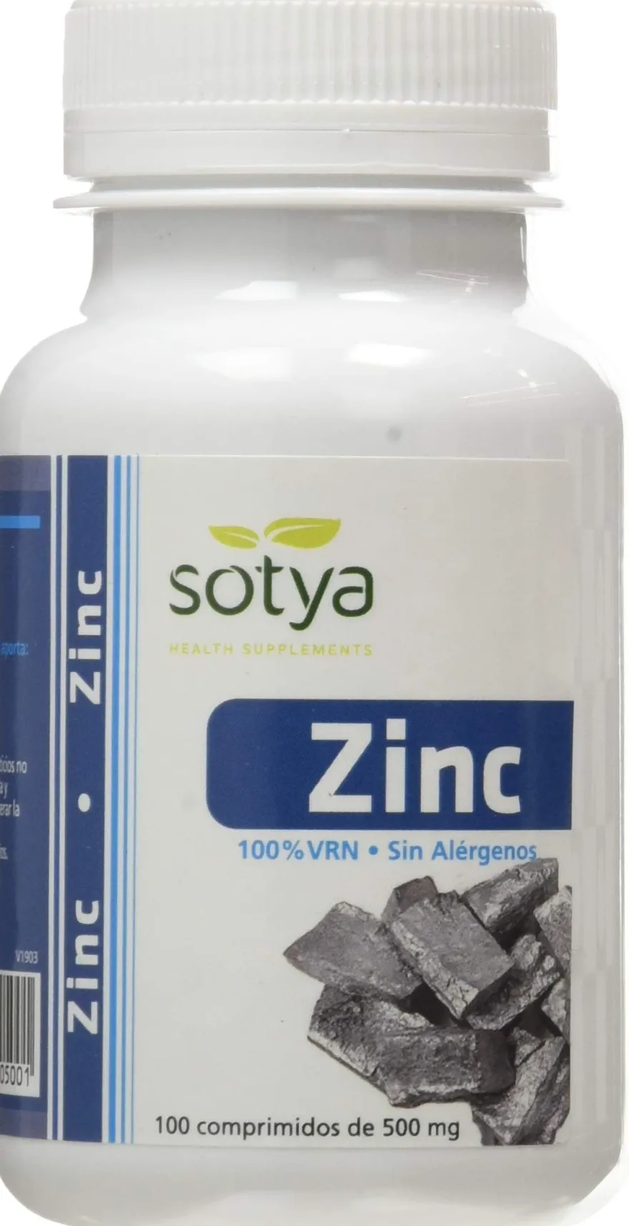 Sotya Beslan Zinc 500 Mg 100 Comprimidos