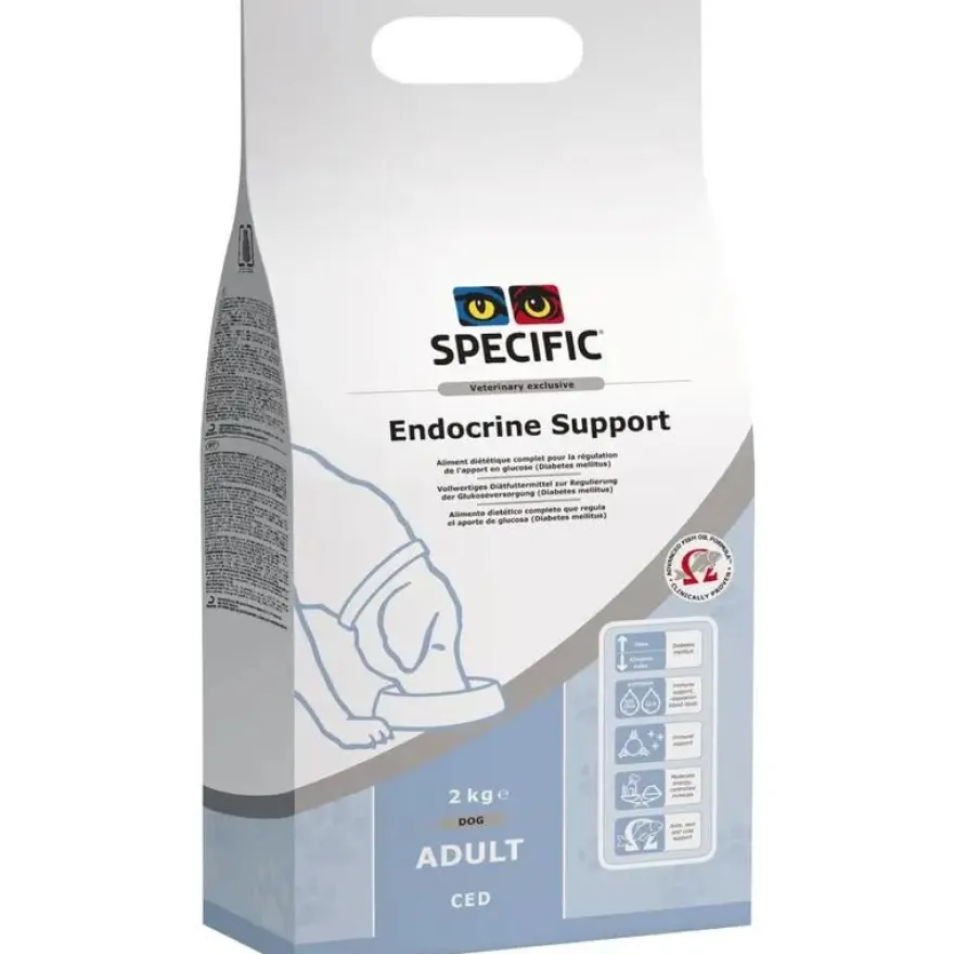 Specific Canine Adult Ced-Dm Endocrine Support Alimento Seco 2Kg