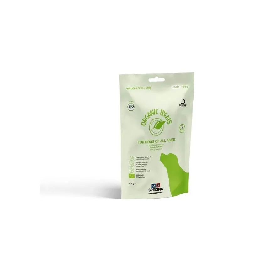 Specific Canine Ct-Bio Golosinas Orgánicas 6 bolsas de 100g