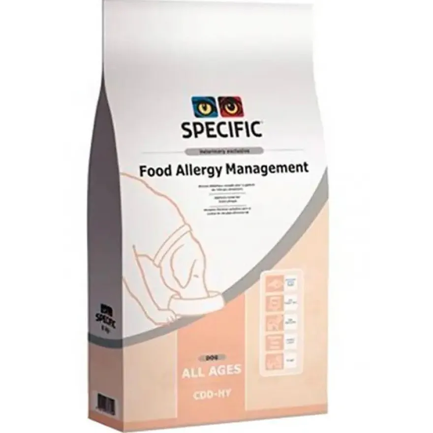 Specific CDD-HY Alimento Seco Perros Hipoalergénico Pescado 12Kg