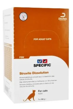 Specific Feline Adult FSW Alimentación Húmeda para Dissolución de Estruvita 700g 7 ud