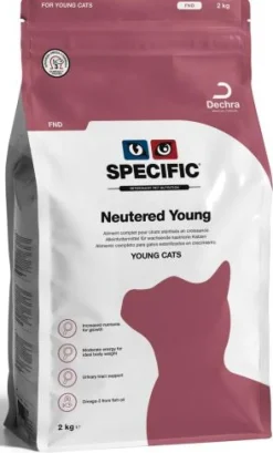 Specific Feline FND Neutered Young Torrfoder 2Kg