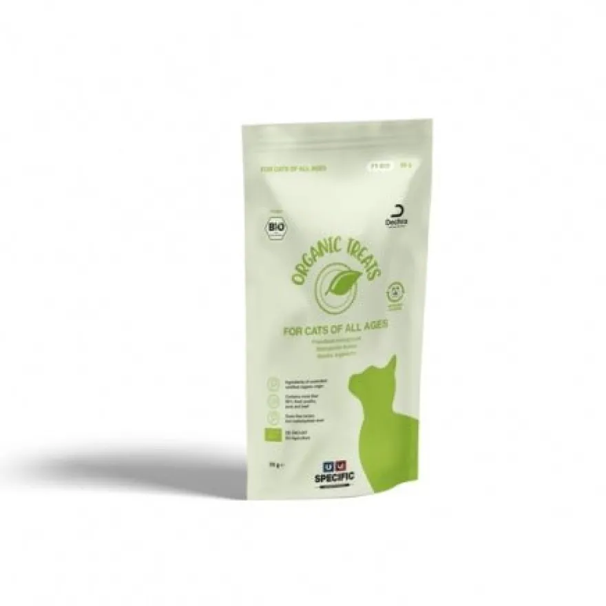 Specific Ft-Bio Golosinas Ecológicas para Gatos 8 bolsas de 50g