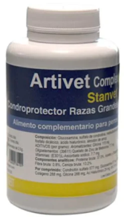 Stangest Artivet Complex Razas Grandes Suplemento 60 Tabletas