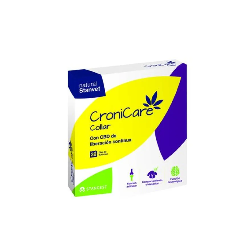 Stangest Cronicare Collar CBD Perros y Gatos 60cm 28 días