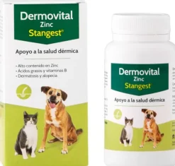 Stangest Dermovital Zinc Suplemento Nutricional para Mascotas 60 comprimidos