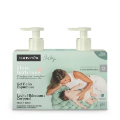 Suavinex Baby I Love Bath Time Leche+Gel 500ml