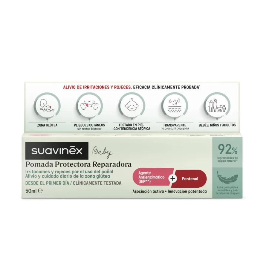 Suavinex BABY Pomada Protectora Reparadora 50ml