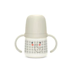 SUAVINEX Biberón Night & Day 150ml Antiderrame +4M (Beige)