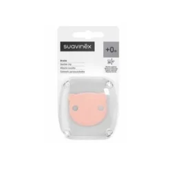 SUAVINEX Broche de Pinza Decorado (Osito Coral) 1un