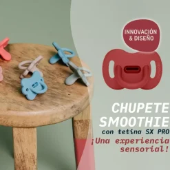 Suavinex Chupete Smoothie Butterfly Tetina Fisiológica SX Pro 0-6M Azul