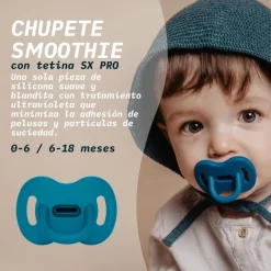 Suavinex Chupete Smoothie Butterfly Tetina Fisiológica SX Pro 0-6M Verde