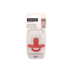 Suavinex Chupete Smoothie Tetina Fisiológica SX Pro 0-6M Rojo