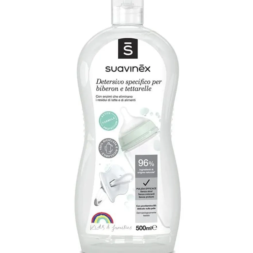 SUAVINEX Detergente para Biberones y Tetinas 500ml