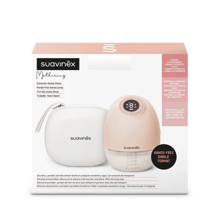 SUAVINEX Extractor de Leche Manos Libres 1 ud