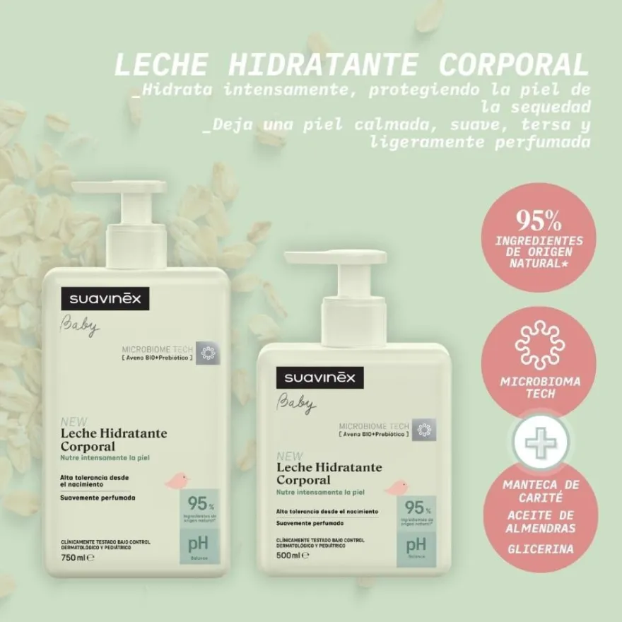 SUAVINEX Leche Hidratante Corporal 750 ml
