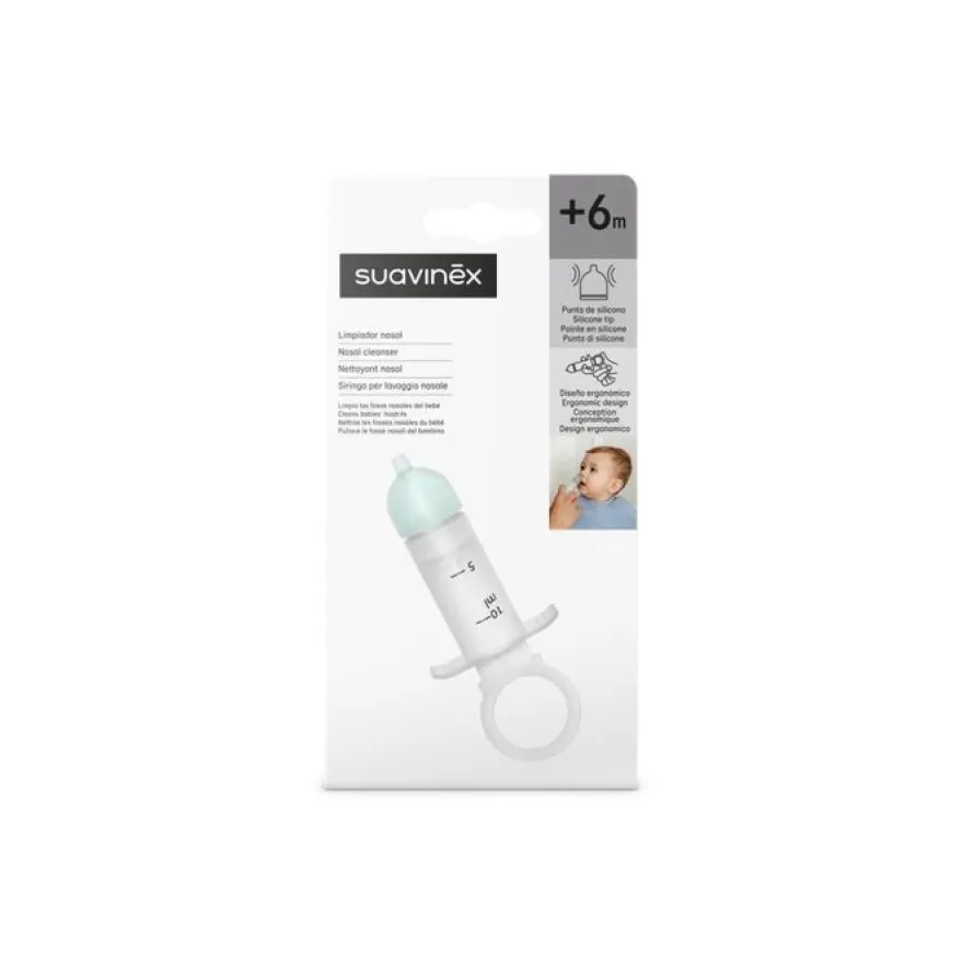 Suavinex Limpiador Nasal Punta Silicona 1un